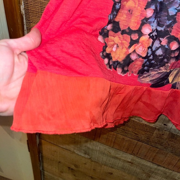 Kim Rogers Floral Y2K Top - Picture 3 of 4